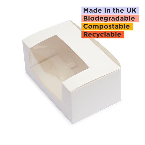 Cupcake 2 boxes 179x110x80mm (Compostable PLA window)