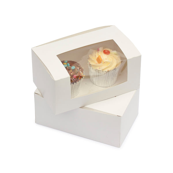 Cupcake 2 boxes 179x110x80mm (Compostable PLA window)