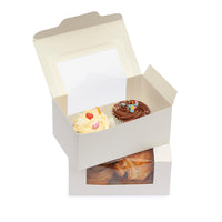 Cupcake 2 boxes 179x110x80mm (Compostable PLA window)