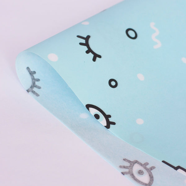 Tissue Paper Blue eye, 500mm x 380mm Recyclable, Compostable, Biodegradable