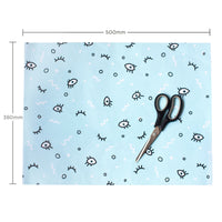 Tissue Paper Blue eye, 500mm x 380mm Recyclable, Compostable, Biodegradable