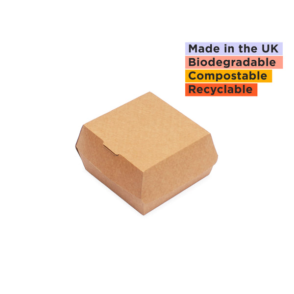 Burger Box Delivery packaging Kraft Burger box 600 units