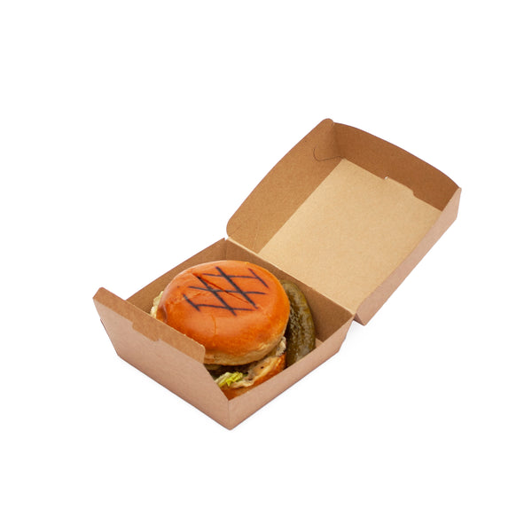 Burger Box Delivery packaging Kraft Burger box 600 units