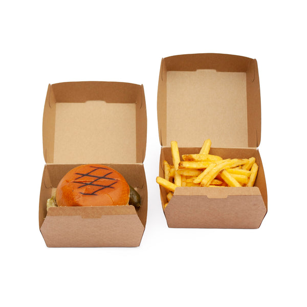 Burger Box Delivery packaging Kraft Burger box 600 units