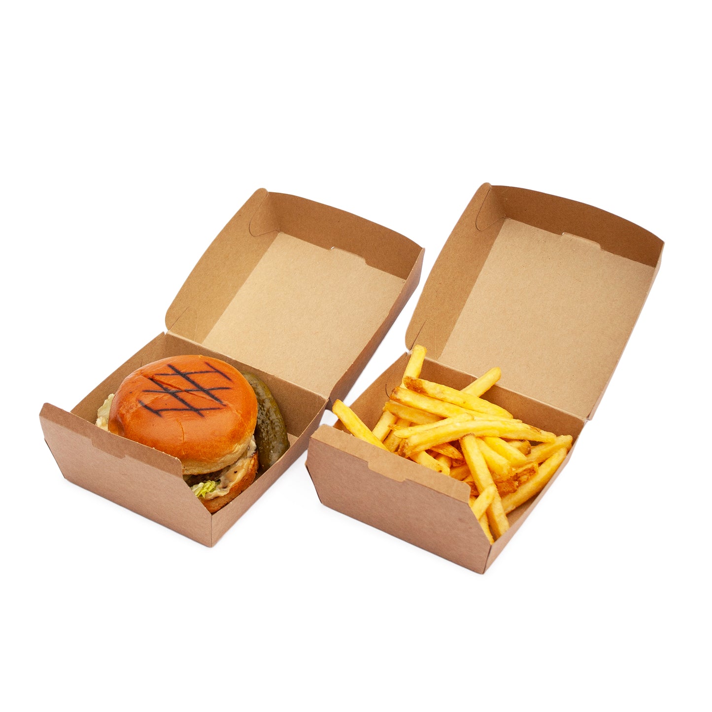 Burger Box Delivery packaging Kraft Burger box 600 units