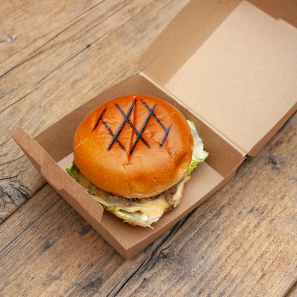 Burger Box Delivery packaging Kraft Burger box 600 units