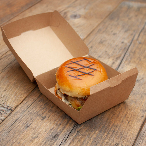 Burger Box Delivery packaging Kraft Burger box 600 units