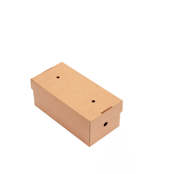 Burger delivery packaging Large Premium Burger box 100 units, 244mm X 122mm X 102mm (Corrugated)