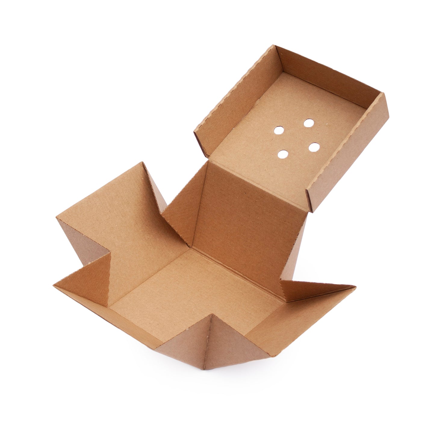 Burger Box Delivery packaging Premium Burger box 100 units, 122mm x 122mm x 102mm (Corrugated)