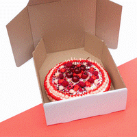 Cake Boxes Corrugated(B-Flute)