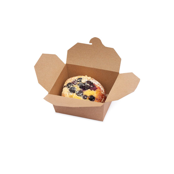 Food Container No.1 Take-away food-to-go carton 450 units, 800ml (11 x 9 x 6.5cm)
