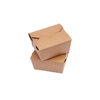 Food Container No.1 Take-away food-to-go carton 450 units, 800ml (11 x 9 x 6.5cm)