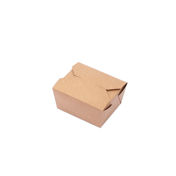 Food Container No.1 Take-away food-to-go carton 450 units, 800ml (11 x 9 x 6.5cm)