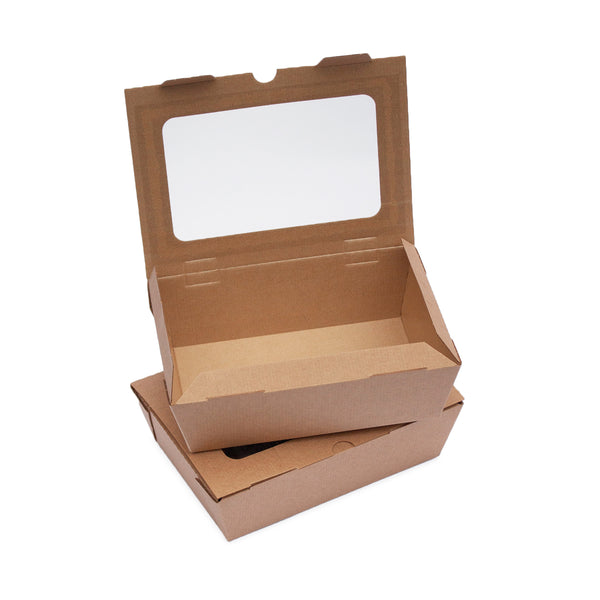 Large Food Container Take away packaging Hot food container Bioflute Leakproof box