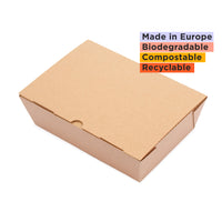 Large Food Container Take away packaging Hot food container Small Bioflute Leakproof box