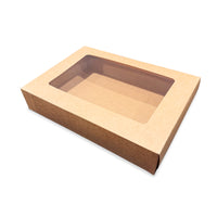 Eco-Friendly Platter Box with Window - Sustainable Catering Packaging