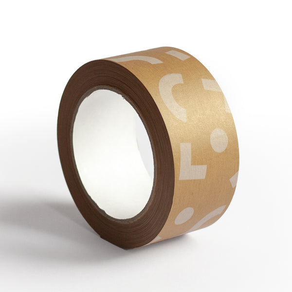 Parcel tapes, Printed geometric, 50 metres length, 48mm width