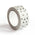 Decorative Paper Tape, Polkadot Packaging Black Polka Dot, 50 metres length, 48mm width thumbnail