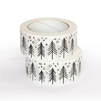 Printed packing tapes, Christmas print, 50 metres length, 48mm width