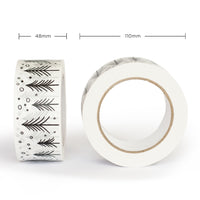 Printed packing tapes, Christmas print, 50 metres length, 48mm width