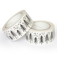 Printed packing tapes, Christmas print, 50 metres length, 48mm width