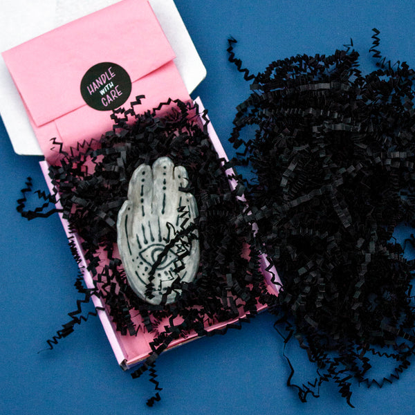 Shredded Paper Black 4mm Zig Zag Luxury crinkle 1kg, 2kg & 5kg