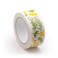 Decorative Parcel tapes, Easter print, 50 metres length, 48mm width