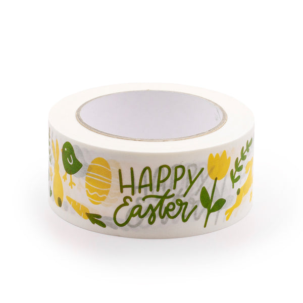 Decorative Parcel tapes, Easter print, 50 metres length, 48mm width