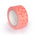 Paper Packing Tape Pink Polkadot and Peach Print, 50m x 48mm. Recycled paper packing tape thumbnail