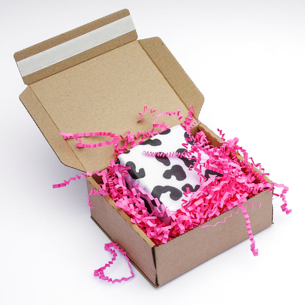 Shredded Pink Paper 4mm Zig Zag Luxury crinkle 1kg, 2kg & 5kg