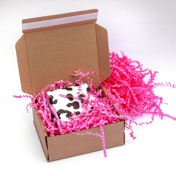 Shredded Pink Paper 4mm Zig Zag Luxury crinkle 1kg, 2kg & 5kg
