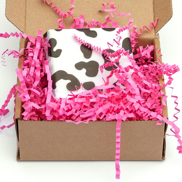 Shredded Pink Paper 4mm Zig Zag Luxury crinkle 1kg, 2kg & 5kg