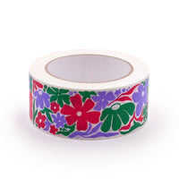 Paper Packing Tape, Eco tape Printed Decorative Spring print, 50 metres length, 48mm width