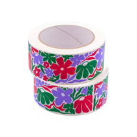 Paper Packing Tape, Eco tape Printed Decorative Spring print, 50 metres length, 48mm width