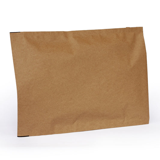 Paper mailing bags Plain Kraft Paper Recyclable, gusseted Small, 350mmx250mm Large, 430mmx350mm