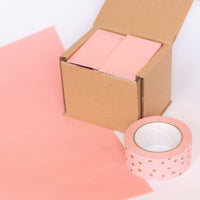 Tissue Paper Pink, 500mm x 380mm Recyclable, Compostable, Biodegradable