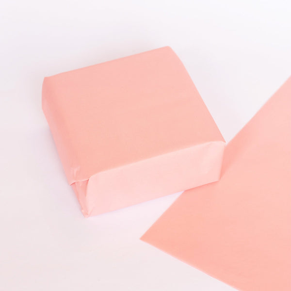 Tissue Paper Pink, 500mm x 380mm Recyclable, Compostable, Biodegradable