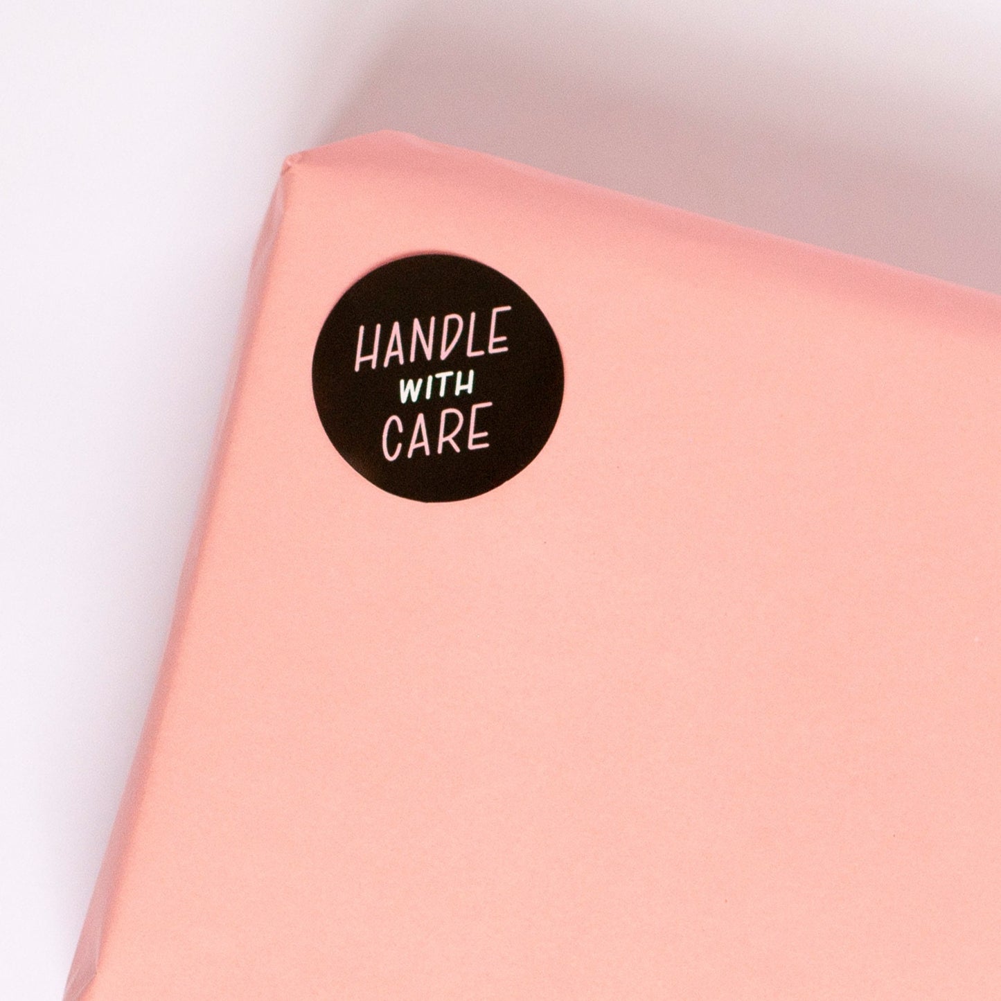 Stickers handle with care 38mm x 38mm