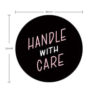 Stickers handle with care 38mm x 38mm