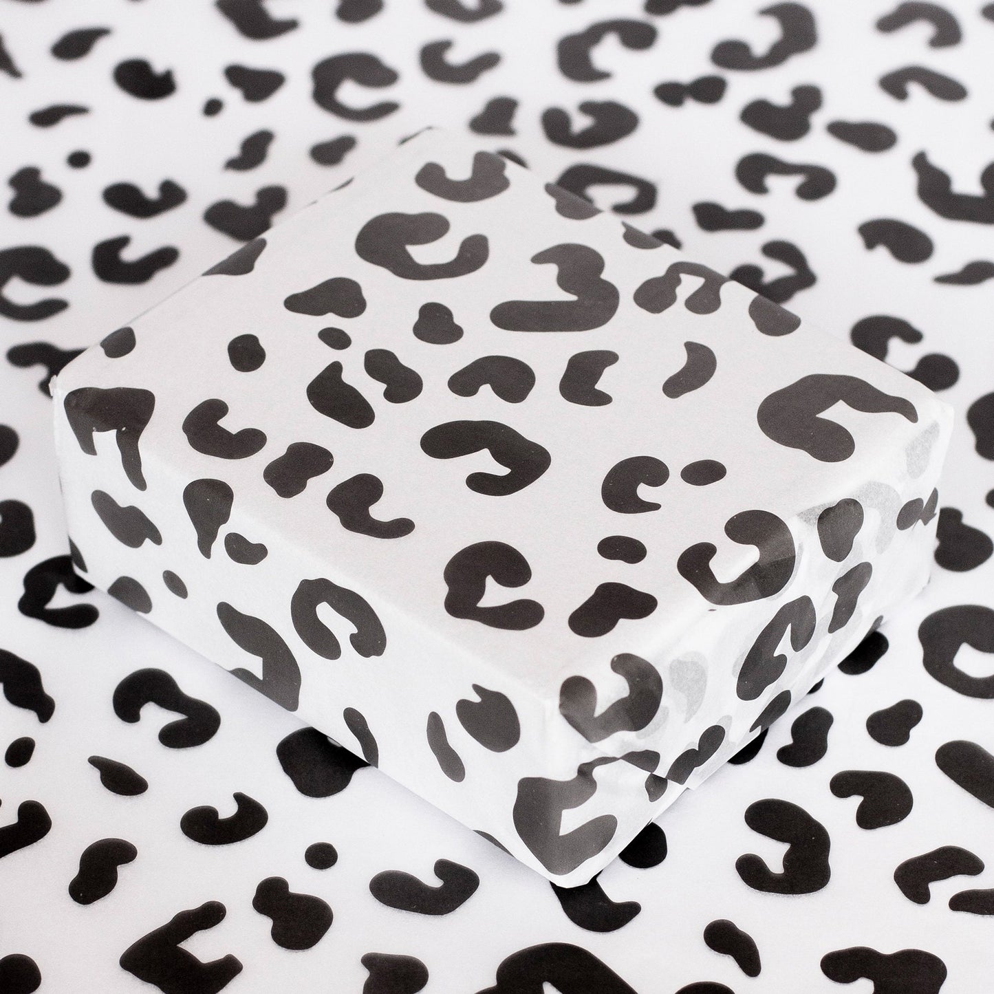 Tissue Paper Leopard print, 500mm x 380mm Recyclable, Compostable, Biodegradable