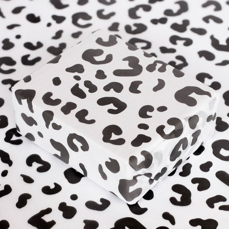 50x Leopard Print Tissue Paper Sheets | 500mm x 380mm – PackPlan